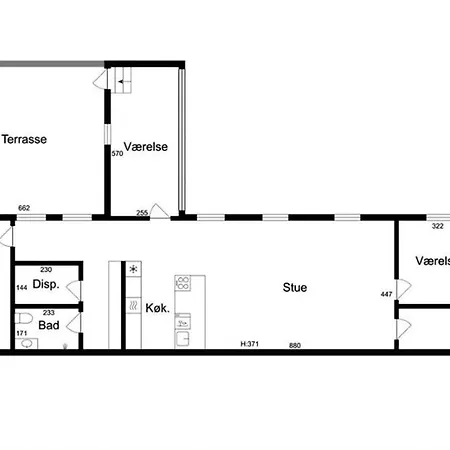 3-bedroom With Huge Terrace, Including Queen Size Beds * 奥尔堡